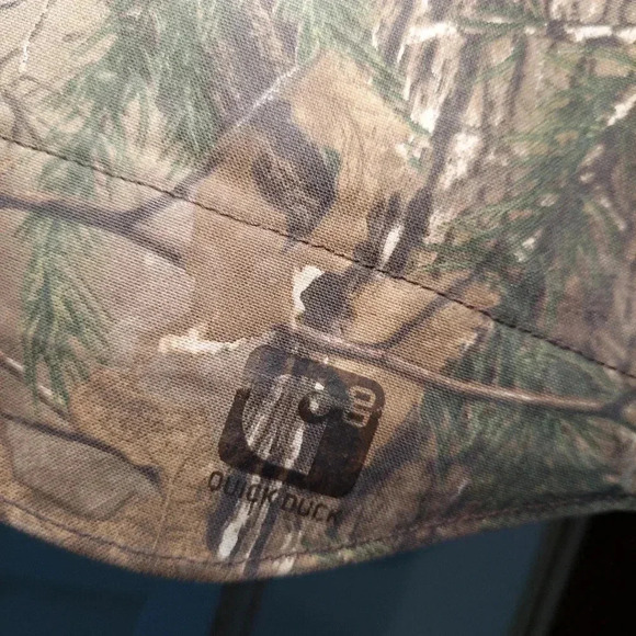 Carhartt  Real Tree Camouflage Quick Duck Quilted Hunting Vest 2XL - Picture 5 of 8